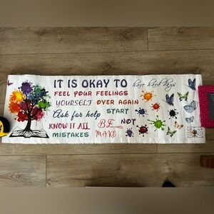 Kids Tree Butterfly Watercolor Wall Stickers 2-Pack